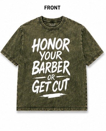 Honor Your Barber or Get Cut Tee