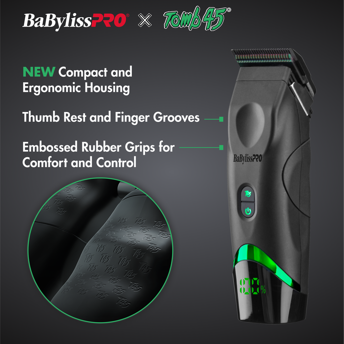 BaBylissPRO x Tomb45 Wireless Charging Clipper (FXT45C)