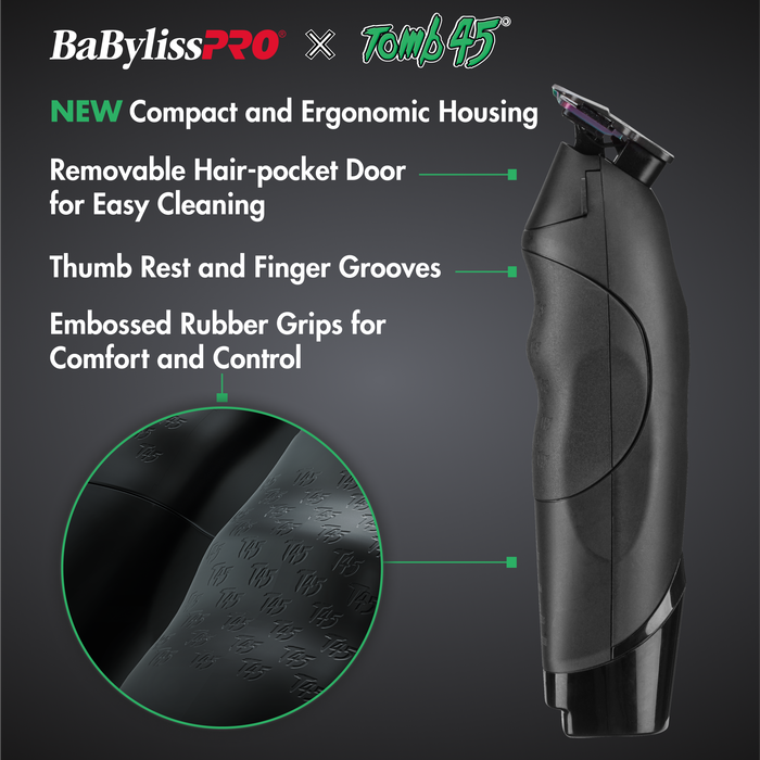 BaBylissPRO x Tomb45 Trimmer with Wireless Charging