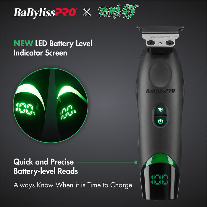BaBylissPRO x Tomb45 Trimmer with Wireless Charging