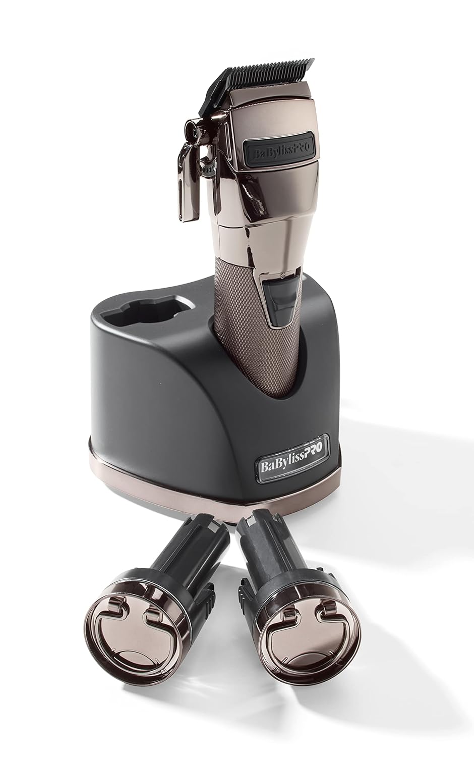 BABYLISSPRO® LIMITED EDITION GOLD SNAPFX CLIPPER WITH SNAP IN/OUT DUAL LITHIUM BATTERY SYSTEM