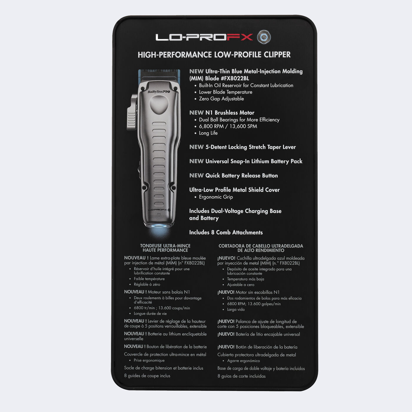 BaBylissPRO Lo-ProFX High Performance low Clipper