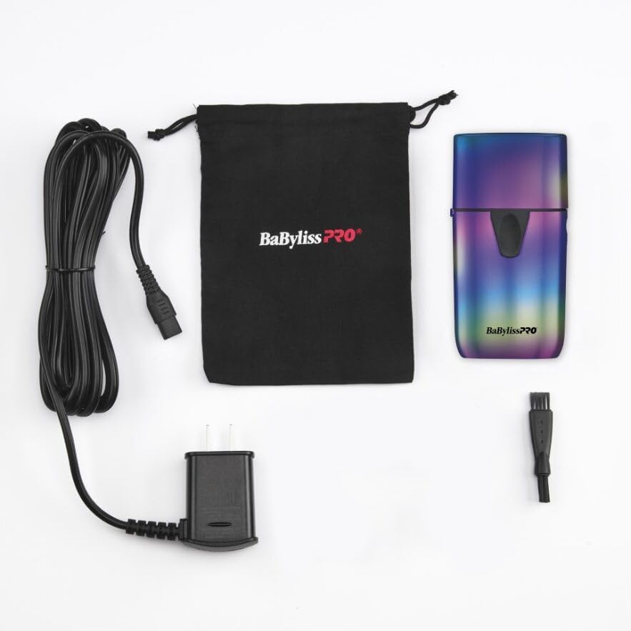 BaBylissPRO UVFOIL LIMITED EDITION IRIDESCENT UV-DISINFECTING SINGLE-FOIL SHAVER