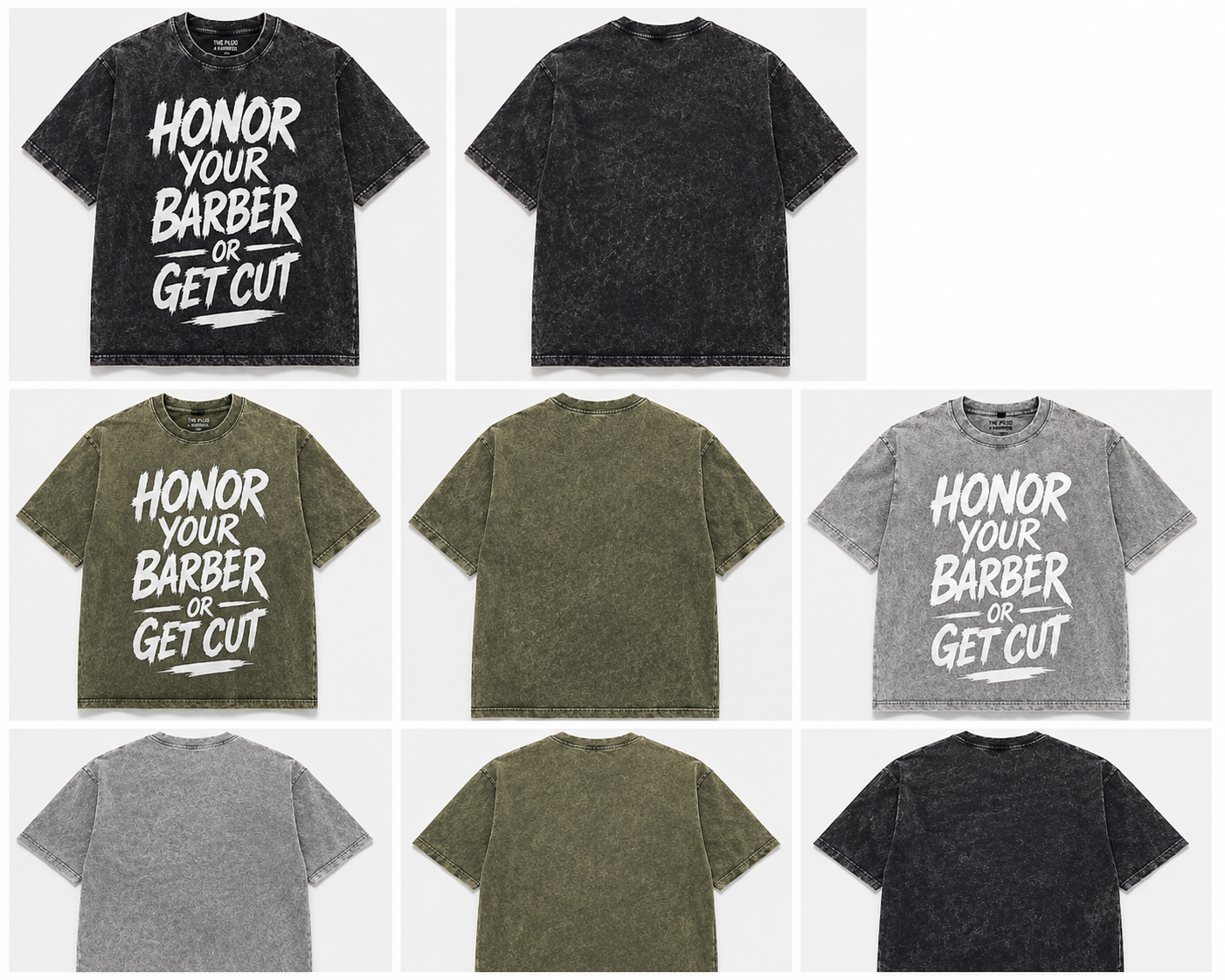 Honor Your Barber or Get Cut Tee