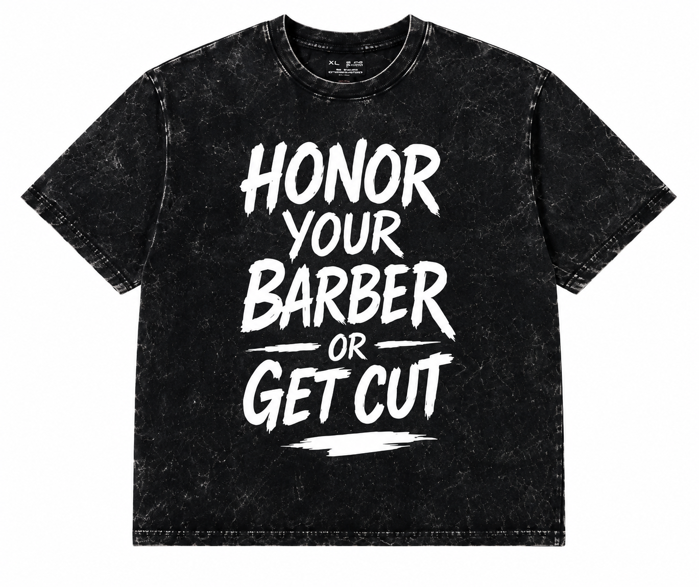 Honor Your Barber or Get Cut Tee