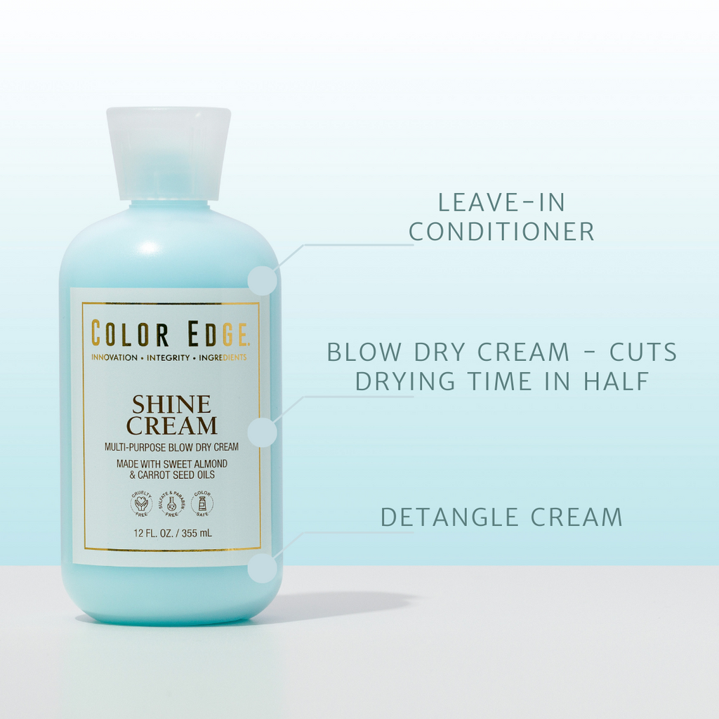 Color Edge Shine Cream Weightless Hair Detangle 32. oz