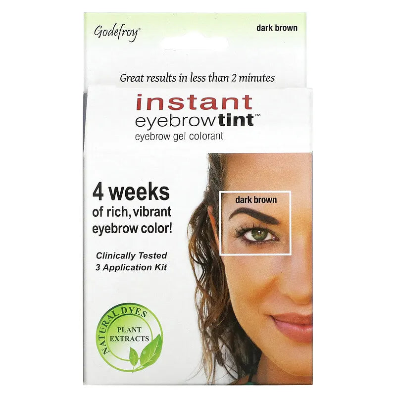 Godefroy instant eyebrow tint Dark Brown