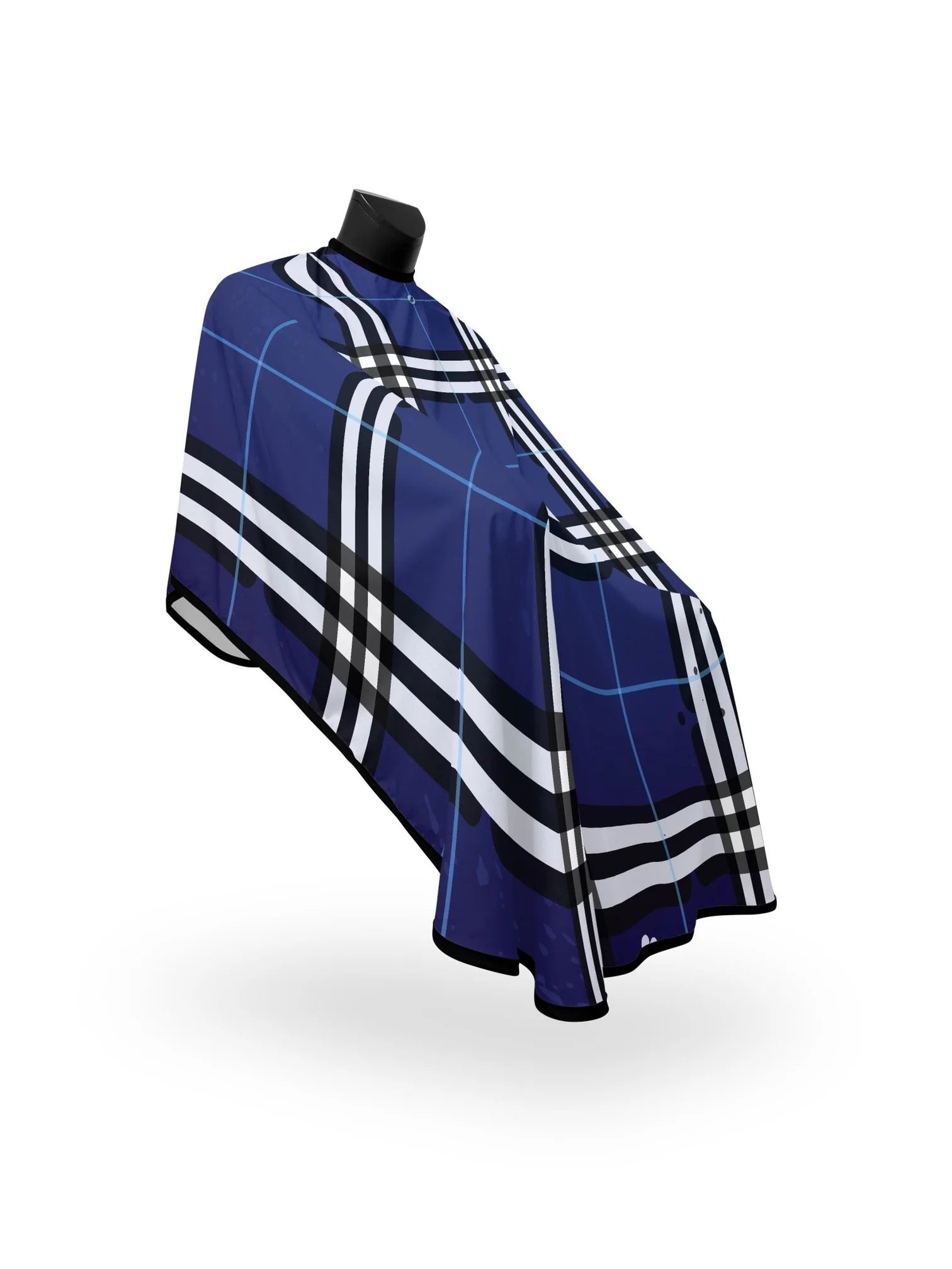 Illuzien Blue Plaid PRO Cape Elastic