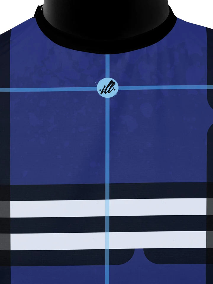 Illuzien Blue Plaid PRO Cape Elastic