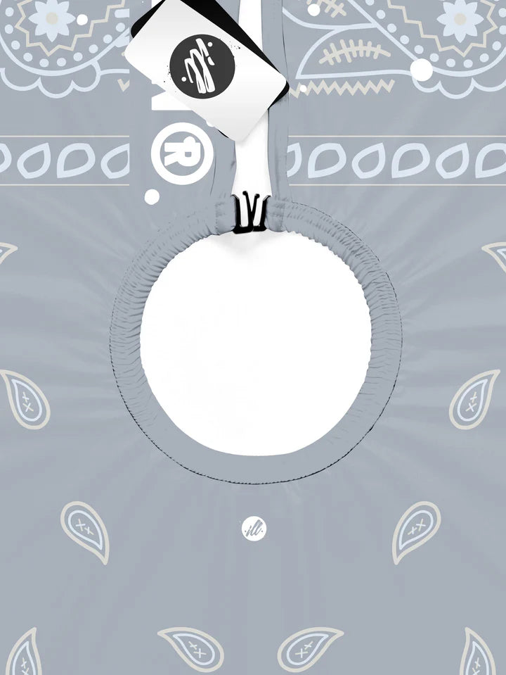 Illuzien Cool Grey Bandana v2 PRO Cape Elastic