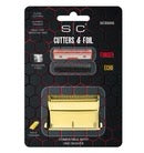 StyleCraft Uno Gold Titanium Foil Head + Crunchy + Forged Cutters (SC550G)