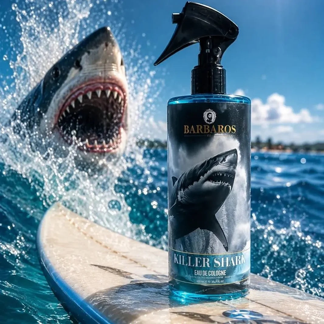 Barbaros Killer Shark Cologne 500ml – Men's Cologne & Aftershave