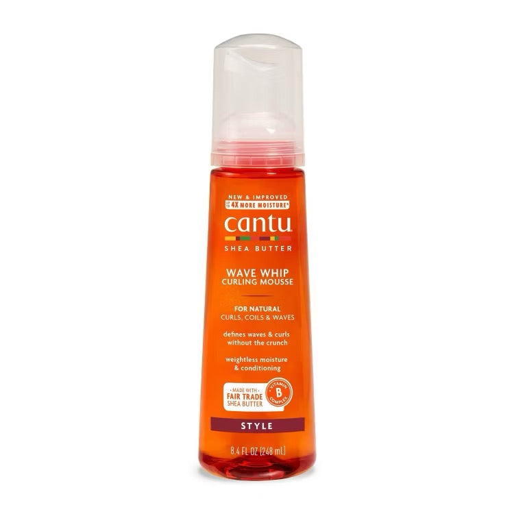 Cantu Wave Whip Curling Mousse - 8.4 fl oz