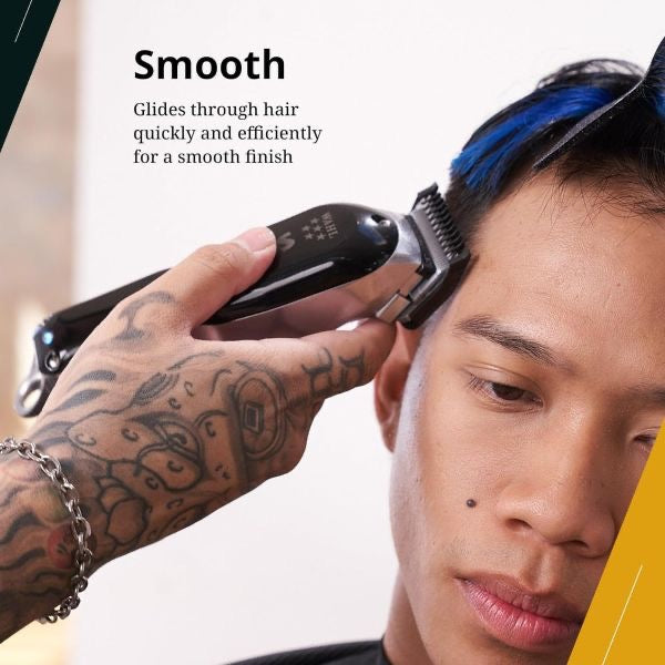 Wahl Premium Cutting Guide Combs with Metal Clip 3 Pcs Set [#1/2, #1, #1-1/2]