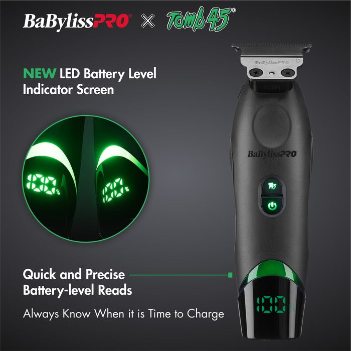 Babyliss FX Tomb45 Trimmer with F R E E Wireless Charging Pad