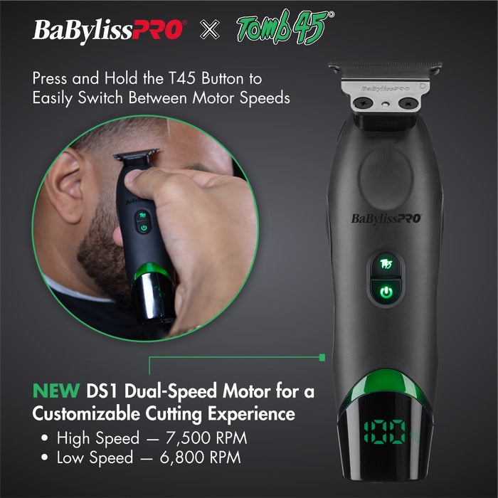 Babyliss FX Tomb45 Trimmer with F R E E Wireless Charging Pad