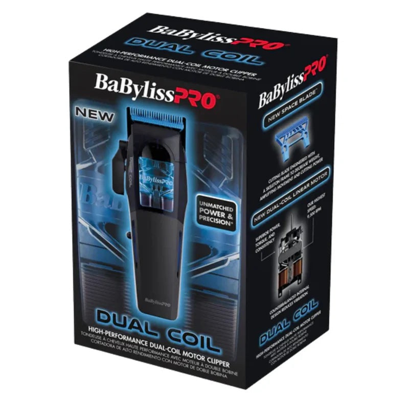 BaBylissPRO High-Performance Dual-Coil Motor Cordless Trimmer + Clipper Value Set
