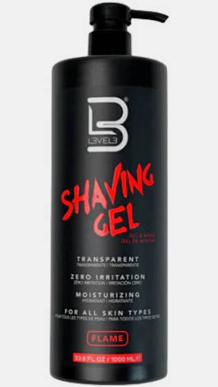 L3VEL3 Transparent Shaving Gel