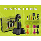 Gamma+ XCEED Professional IN2 Vector Motor Cordless Clipper (GP609B)