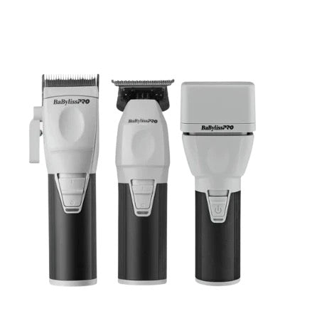 BaBylissPRO CoreFX Clipper, Trimmer & Double Foil Shaver Value Set