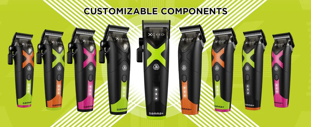 Gamma+ XCEED Professional IN2 Vector Motor Cordless Clipper (GP609B)