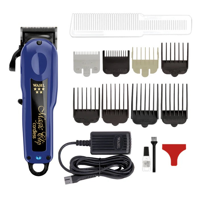 Wahl Professional 5 Star Limited Edition Magic Clip Cordless Clipper - Navy