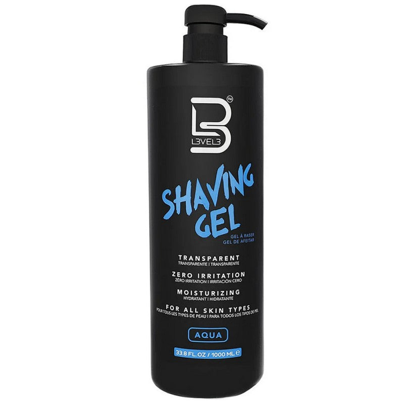 Level 3  Shaving Gel Aqua 33.8 oz