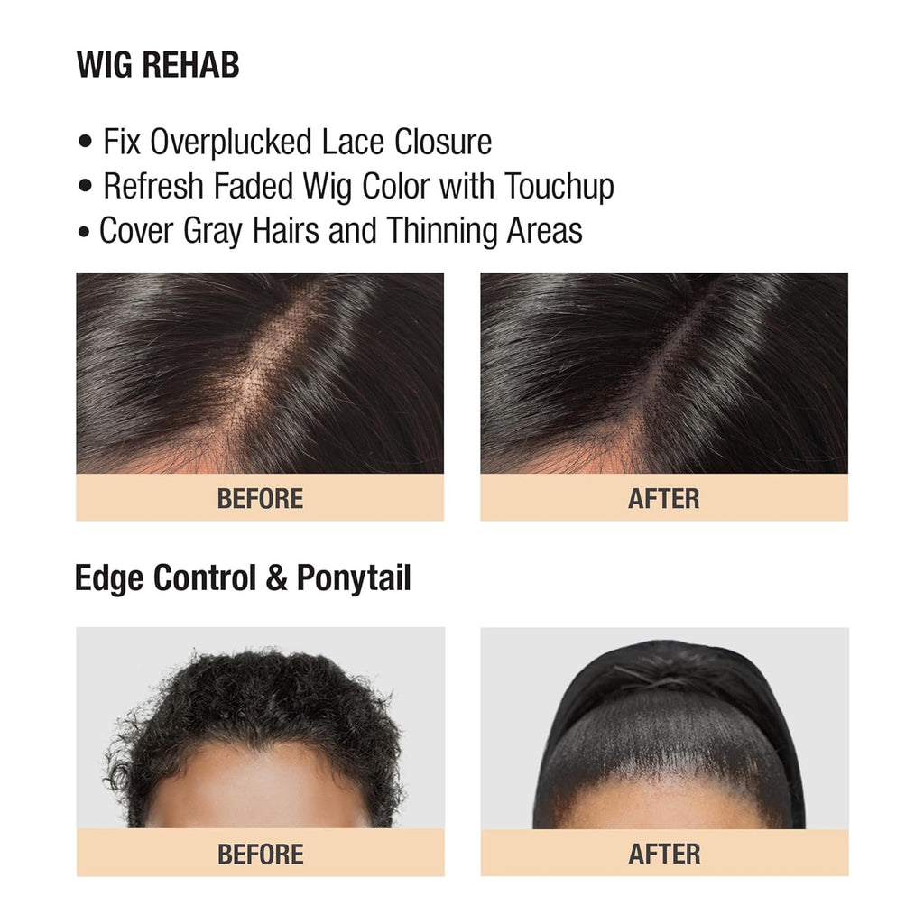 Red by Kiss Hair Wax Stick 24HR Max Hold Edge Fixer Edge Control Pomade Non-Sticky