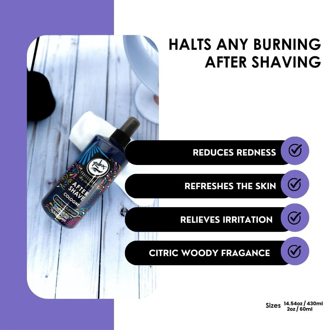 Rolda Aftershave Cologne Midnight