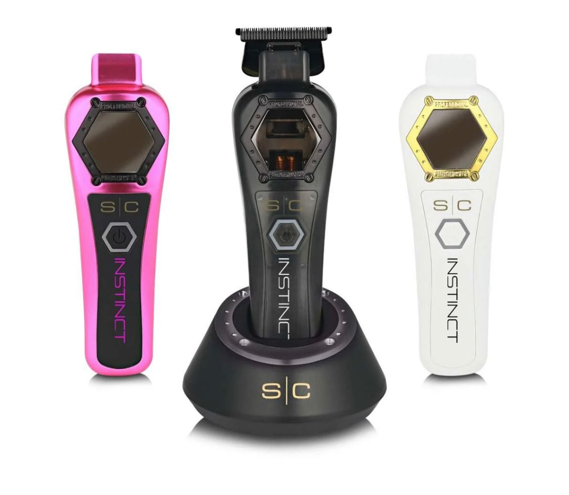 StyleCraft Instinct Metal Edition Cordless Trimmer w/ IN2 Vector Motor & Intuitive Torque Control (SC410M)
