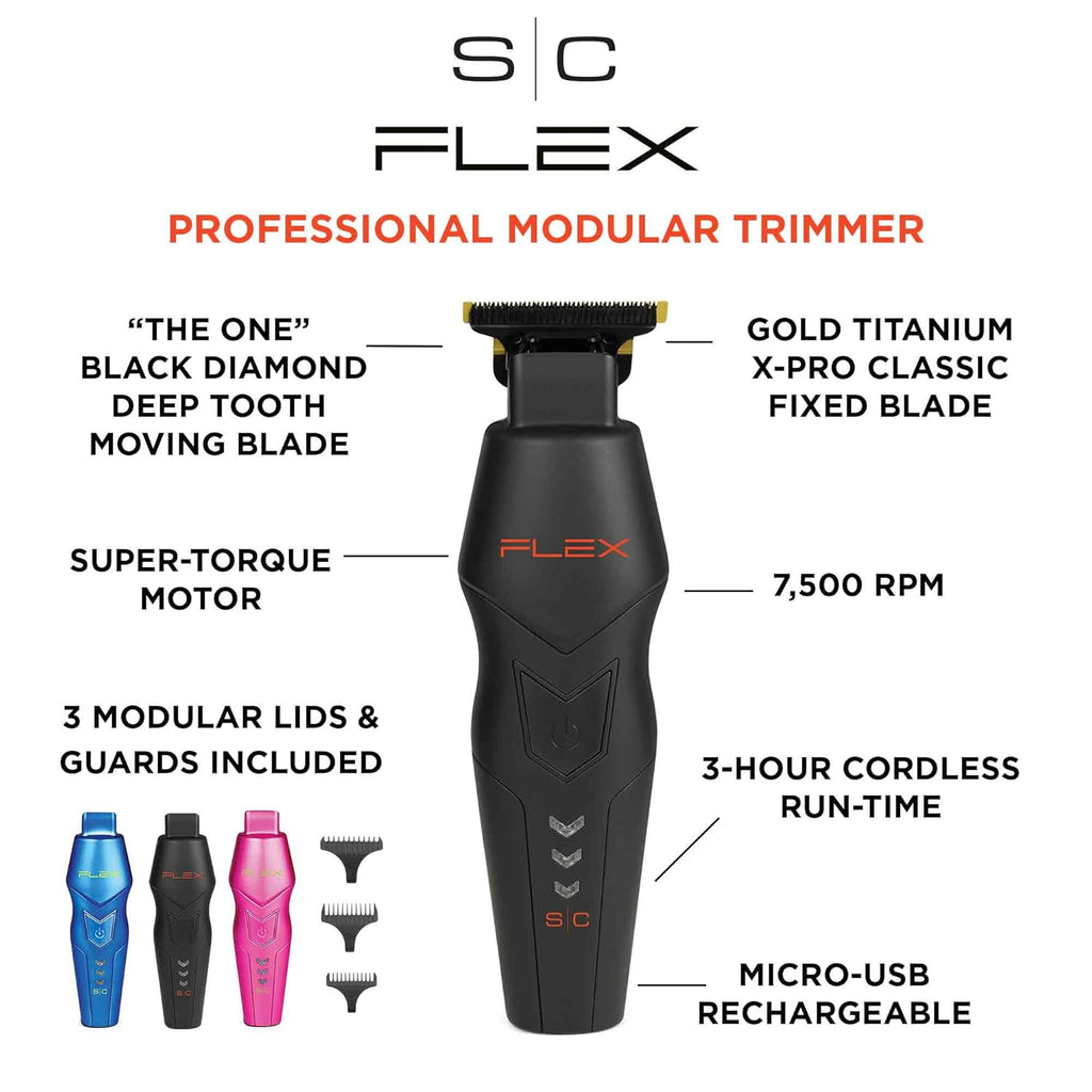 Style Craft Flex PROFESSIONAL MODULAR SUPER-TORQUE MOTOR CORDLESS HAIR TRIMMER