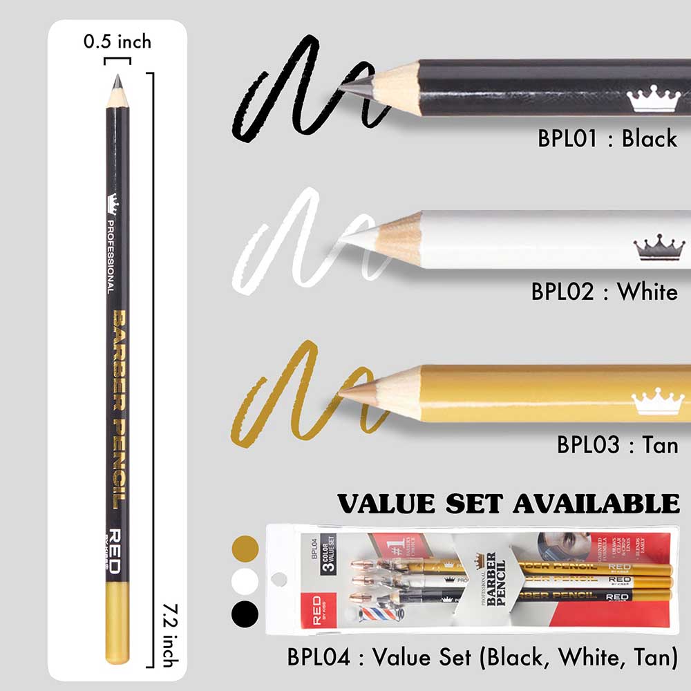 Barber Pencil BPL01 Black