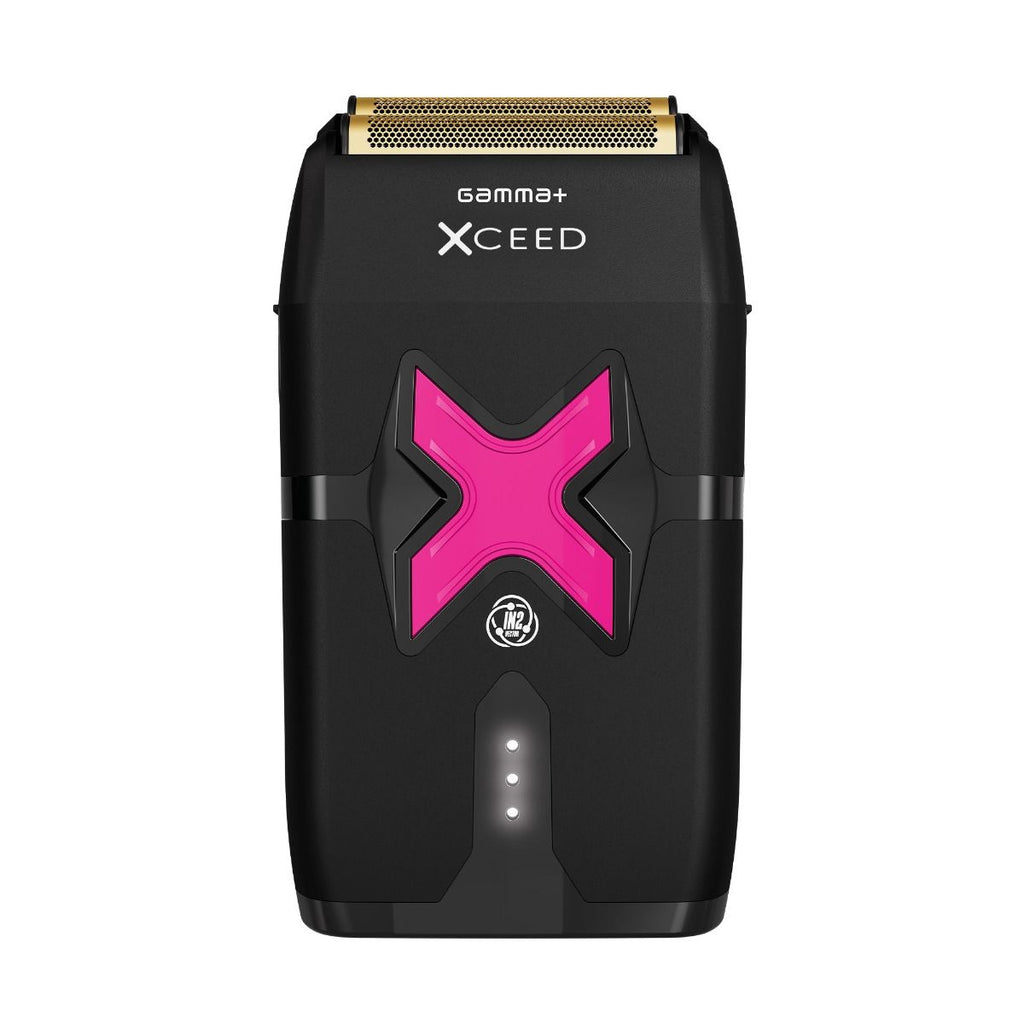 Gamma+ XCEED Professional IN2 Vector Motor Cordless Double Foil Shaver (GP803B)