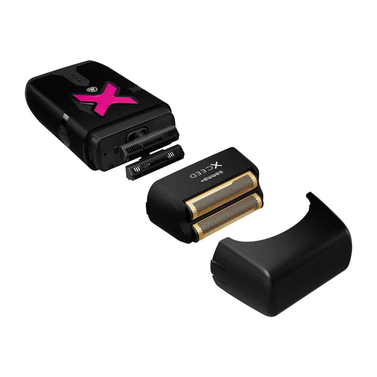 Gamma+ XCEED Professional IN2 Vector Motor Cordless Double Foil Shaver (GP803B)