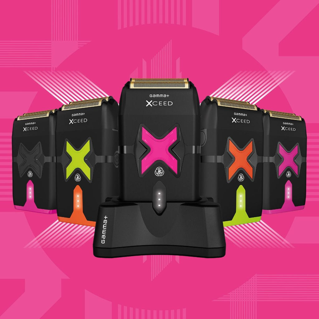 Gamma+ XCEED Professional IN2 Vector Motor Cordless Double Foil Shaver (GP803B)