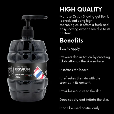 Ossion Shaving Gel 3-1
