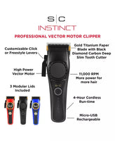 StyleCraft Instinct Cordless Hair Clipper w/ Vector Motor & Intuitive Torque Control (SC607M)