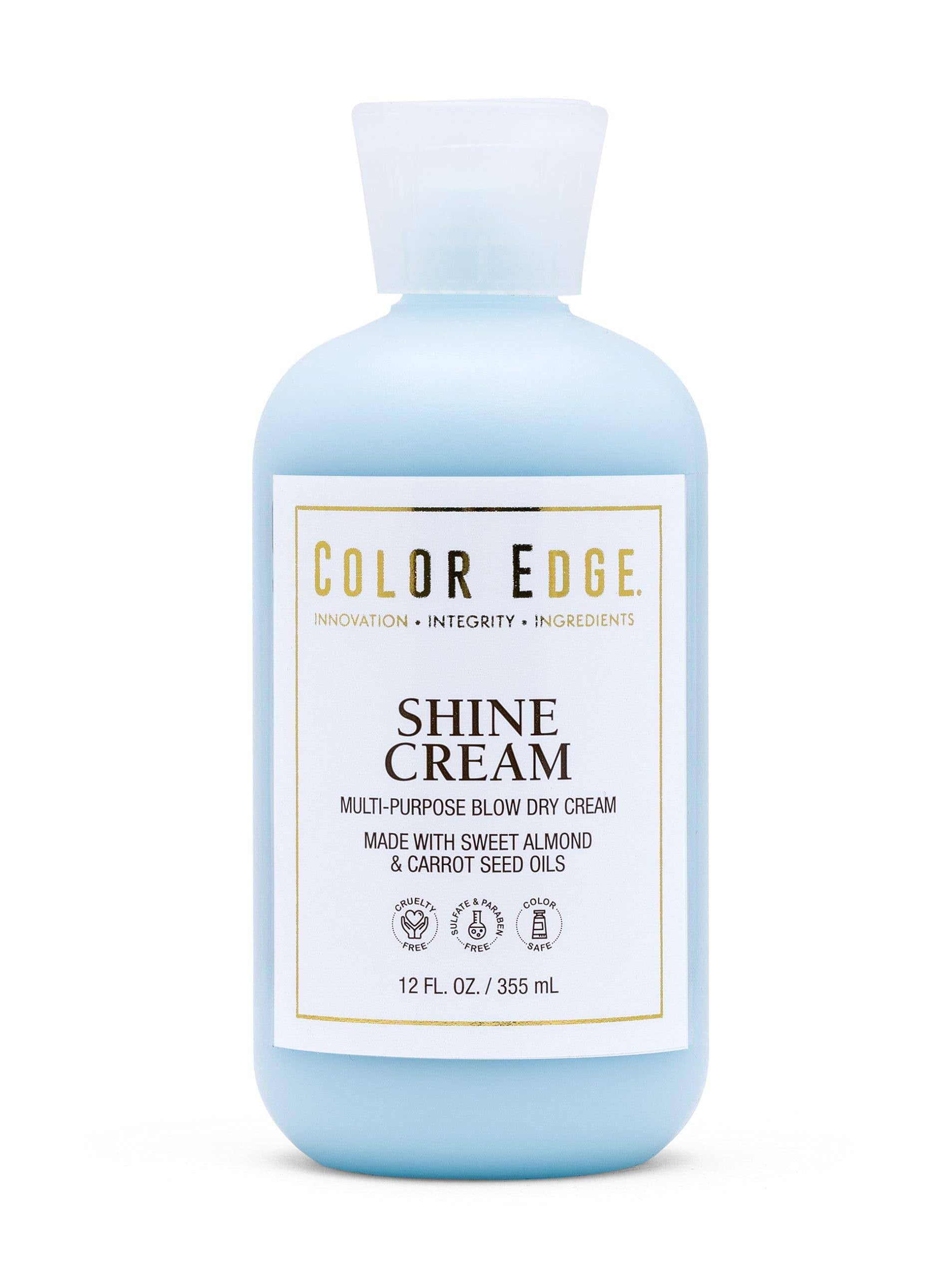 Color Edge Shine Cream Weightless hair detangle 12. oz